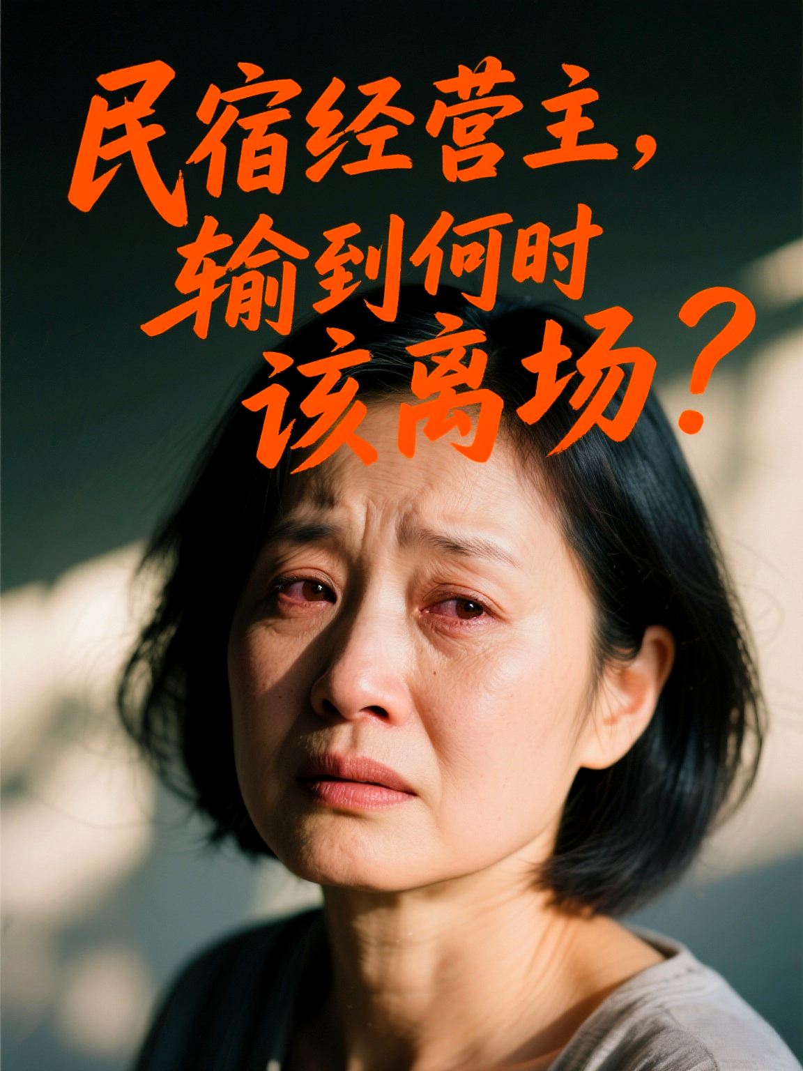 民宿这牌桌，输到何时该离场？